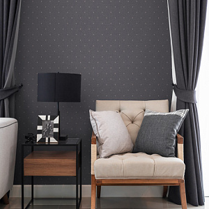 Loymina Денди KN5 022 для спальни для гостиной для загородного дома для комнаты серый темно-серый